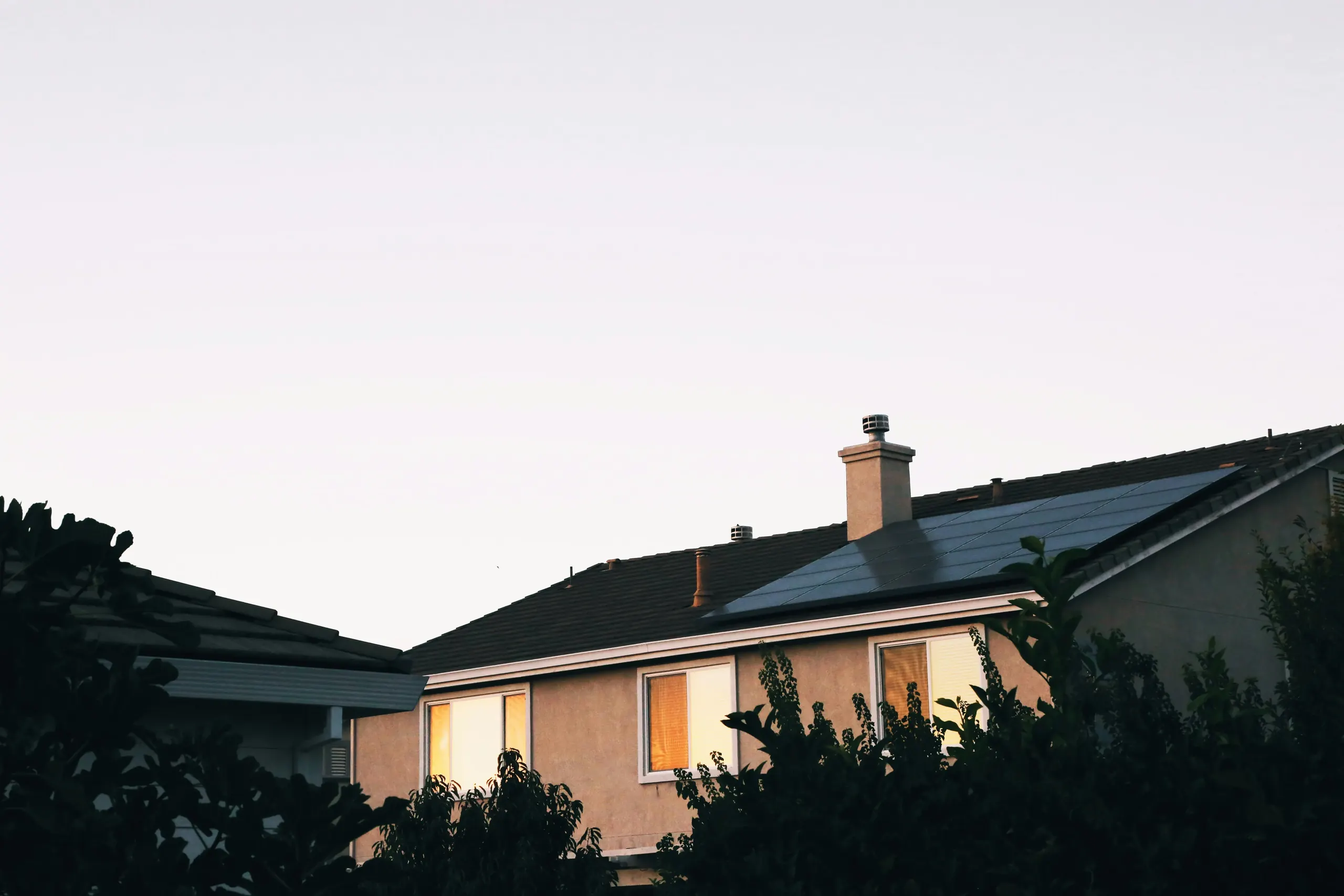 Rooftop solar panels installed on a Sydney home